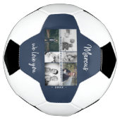 Vater mit Kindern und Vater FotoCollage Fußball (Gedreht)