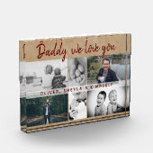 Vater mit Kindern und Vater Vater 6 Fotoblock (Links)