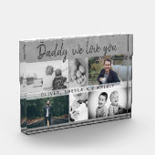 Vater mit Kindern und Vater Vater 6 Fotoblock (Links)