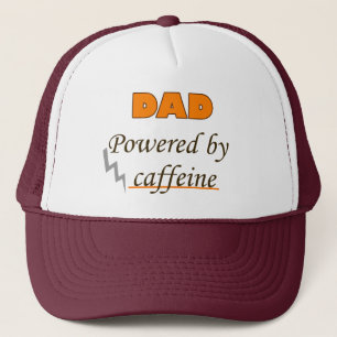 Vater mit Koffein Truckerkappe