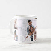 VATER mit mehreren Fotomaterialien und benutzerdef Kaffeetasse (Vorderseite Links)