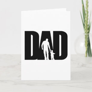 Vater mit Sohn-Shirt Geschenke zum Vatertag für Pa Karte