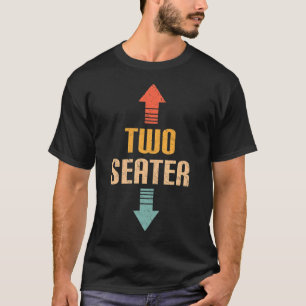 Vater mit zwei Sitzen Arrow Gag mit zwei Sitzen Jo T-Shirt