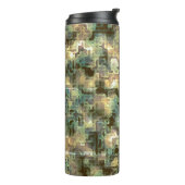 Vater moderner dystopischer Tarnung Thermobecher Thermosbecher (Nach links gedreht)