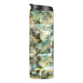 Vater moderner dystopischer Tarnung Thermobecher Thermosbecher (Nach rechts gedreht)