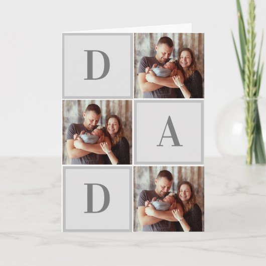 VATER Moderner Tag der Fotosammlungen Karte (Vorderseite)
