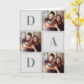 VATER Moderner Tag der Fotosammlungen Karte (Gelbe Blume)