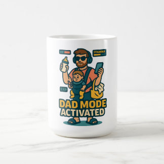 Vater-Modus aktiviert - Gamer Style Elternschaft Kaffeetasse