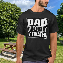 Vater-Modus aktiviert Spaß Neuer Vater T-Shirt