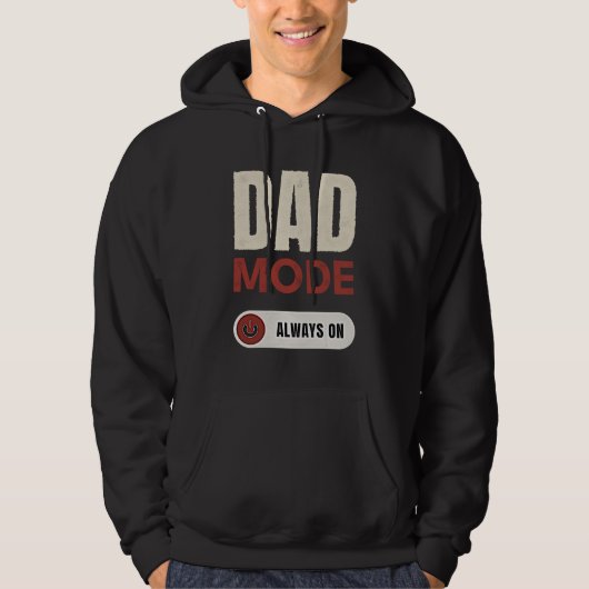 VATER-MODUS IMMER AKTIV HOODIE (Vorderseite)