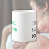 Vater-Modus und Ruhezustand Kaffeetasse