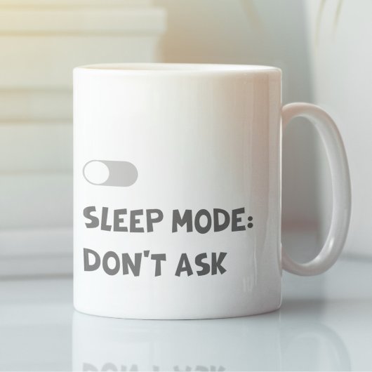 Vater-Modus und Ruhezustand Kaffeetasse