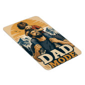 Vater-Modus Vatertags-Shirt Magnet (Rechte Seite)