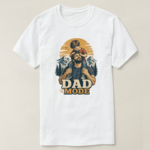 Vater-Modus Vatertags-Shirt T-Shirt