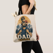 Vater-Modus Vatertags-Shirt Tasche (Von Nahem)
