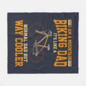 Vater Mountain Bike Vater Es ist wie ein normaler Fleecedecke (Vorderseite (Horizontal))