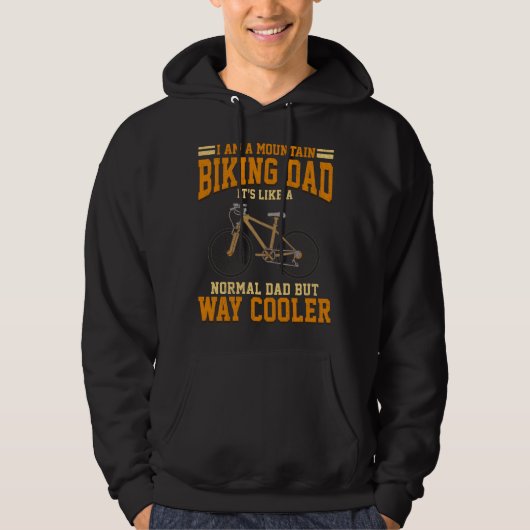 Vater Mountain Bike Vater Es ist wie ein normaler Hoodie (Vorderseite)