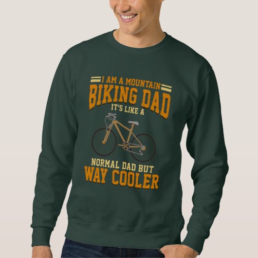 Vater Mountain Bike Vater Es ist wie ein normaler Sweatshirt (Vorderseite)