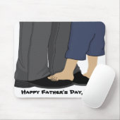 Vater Mousepad Kind und Vater (Mit Mouse)