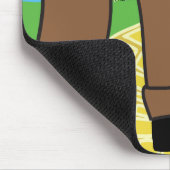 Vater Mousepad, weil wunderbare Dinge, die er tut Mousepad (Ecke)