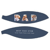 Vater MultiFoto Typografie Marine Blau moderne Basketball (Panele)