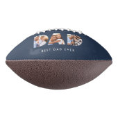 Vater MultiFoto Typografie Marine Blau moderne Football (Gedreht 270)