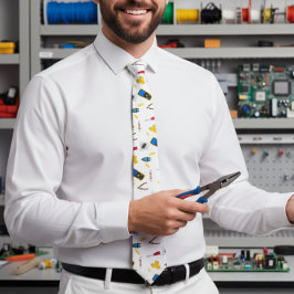 Vater-Muster-Krawatte Krawatte