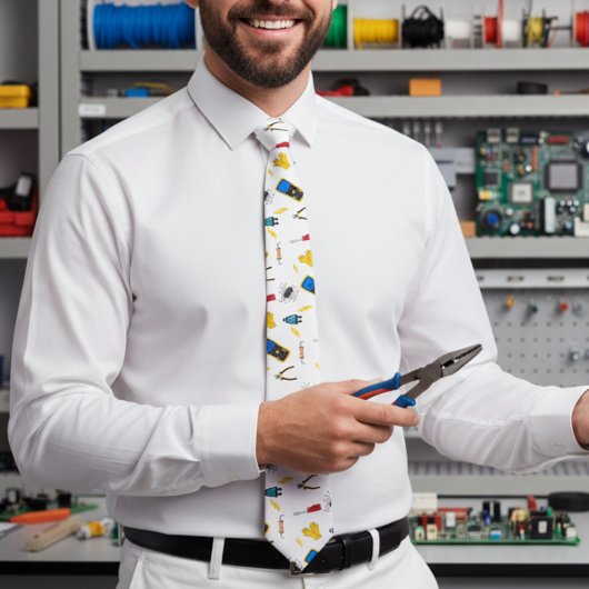 Vater-Muster-Krawatte Krawatte