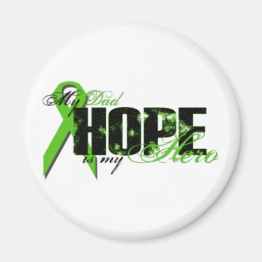 Vater My Hero - Lymphoma Hope Magnet (Vorne)