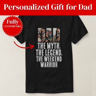 Vater-Mythos-Legende-Wochenendkrieger T-Shirt