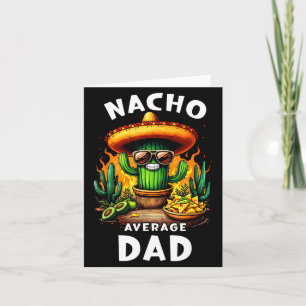 Vater nacho durchschnittlicher fünf de mayo mexika karte