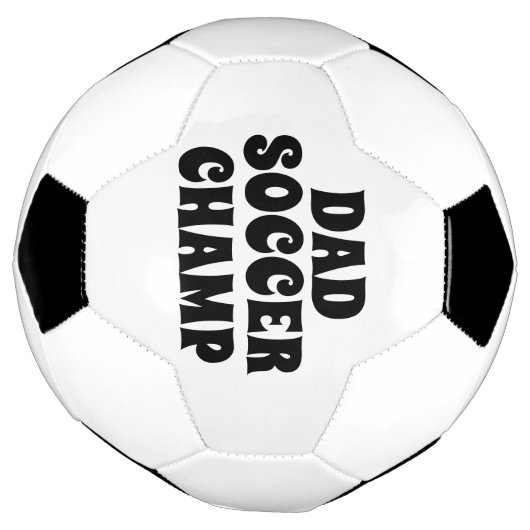 Vater Name Champ Soccer Ball (Gedreht)