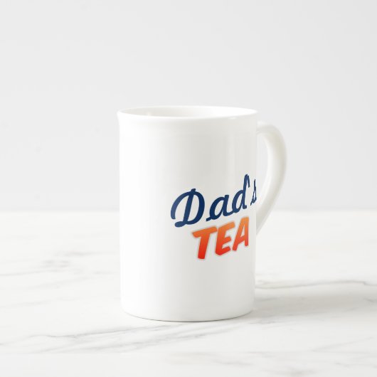 Vater Name Tee Keine Zucker Knochen China Tasse (Vorderseite Rechts)