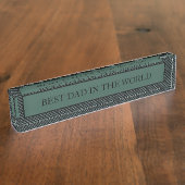 Vater Namensplakette (Seite)