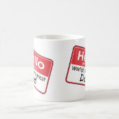 Vater-Namensumbau Kaffeetasse (Mittel)