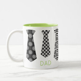 Vater Neck Tie Fathers Day Office Boss Zweifarbige Tasse