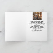 Vater Niedlich Tiger Tier Karte (Innenseite)