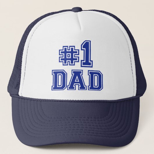 Vater No.1 Truckerkappe (Vorderseite)