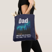 Vater Northern Lights Camping Anpassbar Tasche (Von Nahem)