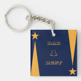 Vater Nose Best pun Schlüsselanhänger