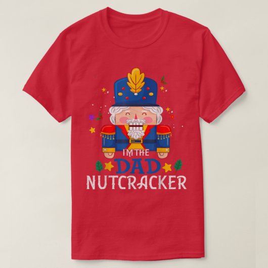 Vater Nutcracker Matching Family Group Weihnachtsf T-Shirt (Design vorne)
