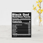 Vater Nutrition Fakten Karte (Gelbe Blume)