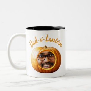 Vater-o’-Lantern personalisierter MUG Zweifarbige Tasse