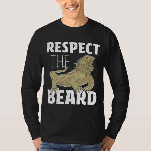 Vater oder Mama eines bärtigen Drachen T-Shirt (Vorderseite)