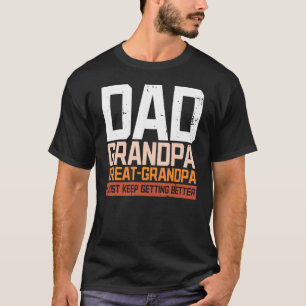 Vater Opa Große Opa Husband Papa Granddaddy T-Shirt