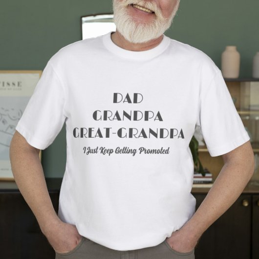 Vater Opa Großgroßvater T-Shirt