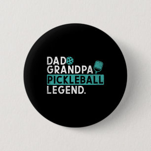 Vater Opa Pickleball Legend Pickle Ball Player m Button