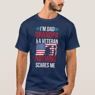 Vater Opa und Veteran nichts stört mich Vater von T-Shirt