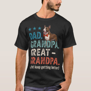 Vater Opa Urgroßvater Besserer Vatertag T-Shirt