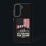 Vater Opa Veterans für Trump 2024 amerikanische Fl Samsung Galaxy Hülle<br><div class="desc">Vater Opa Veterans für Trump 2024 amerikanische Flagge</div>